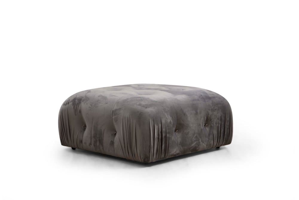 Taburetka Bubble Pouffe - Grey 1
