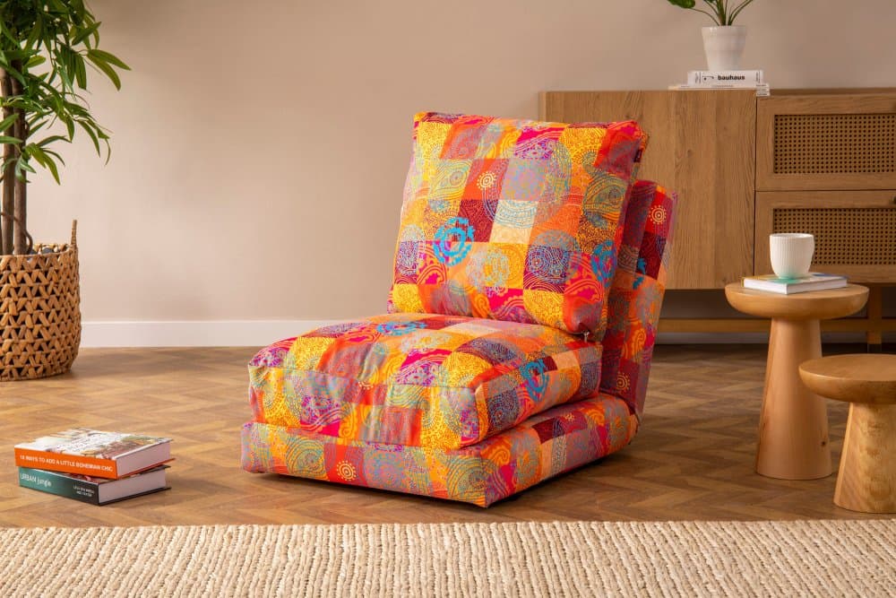 Rozkladacie kreslo Taida 1 - Seater - Patchwork 1