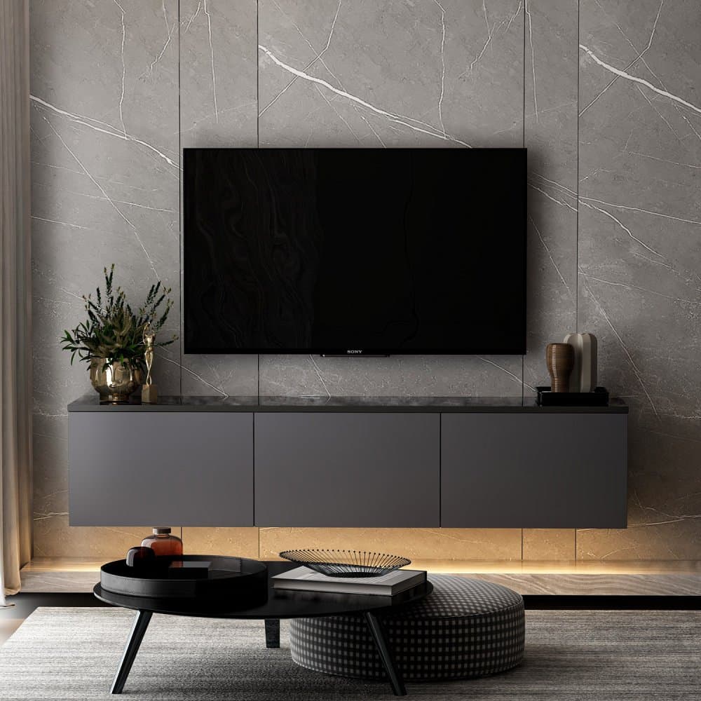 TV stolík Neon Illuminated - Anthracite 1