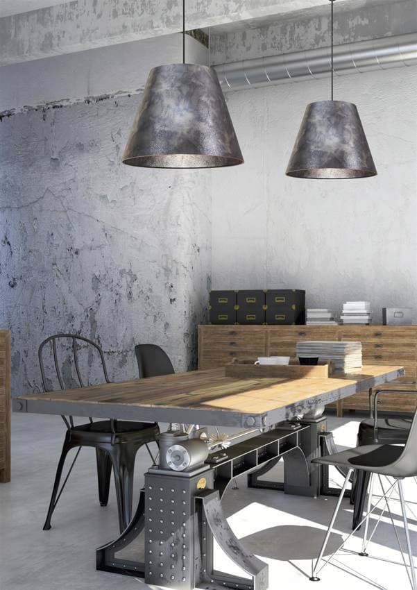 Závesná stropná lampa 1X60W E27 zlatá PLATINO 1