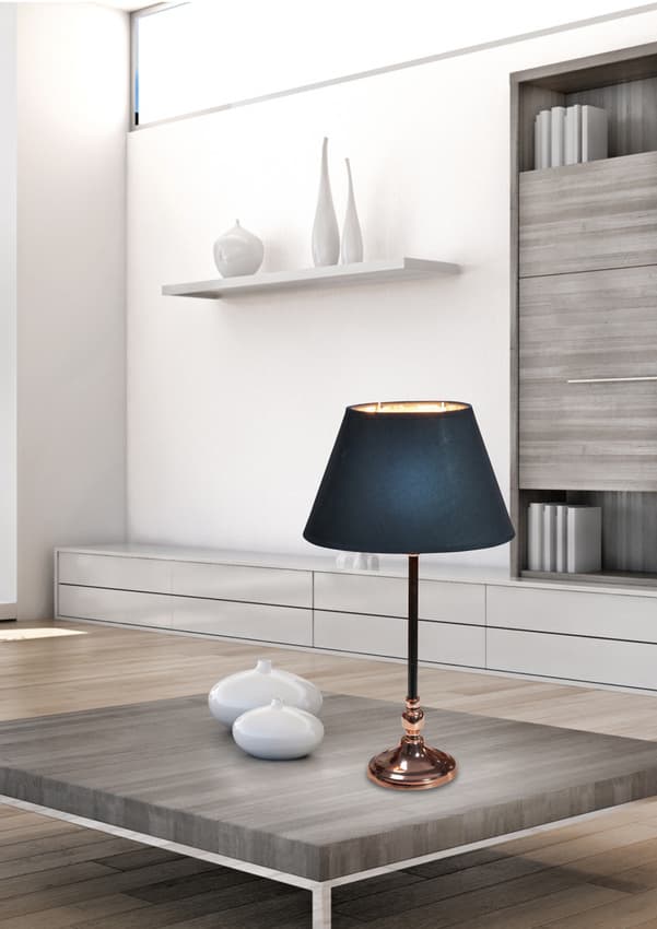 Čierna kancelárska stolová lampa Noe 1