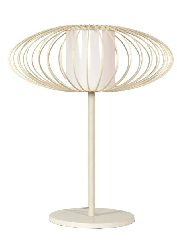 Biela pracovná stolová lampa Himera 1