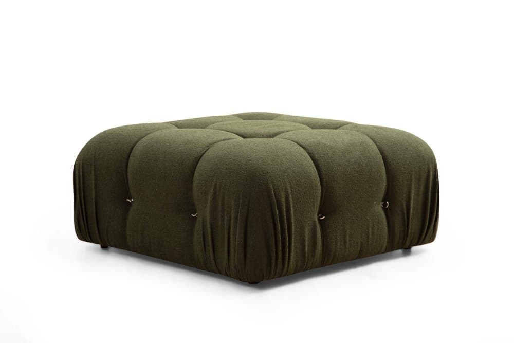 Taburetka Bubble Pouffe - Green 1