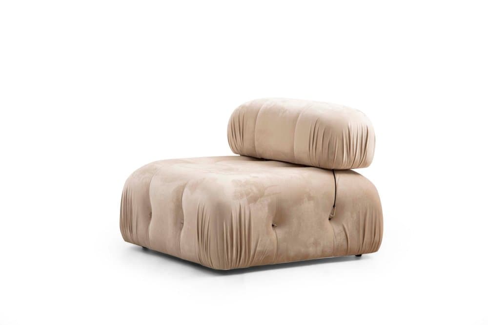 Kreslo / Jednomiestna pohovka Bubble O1 - Cream