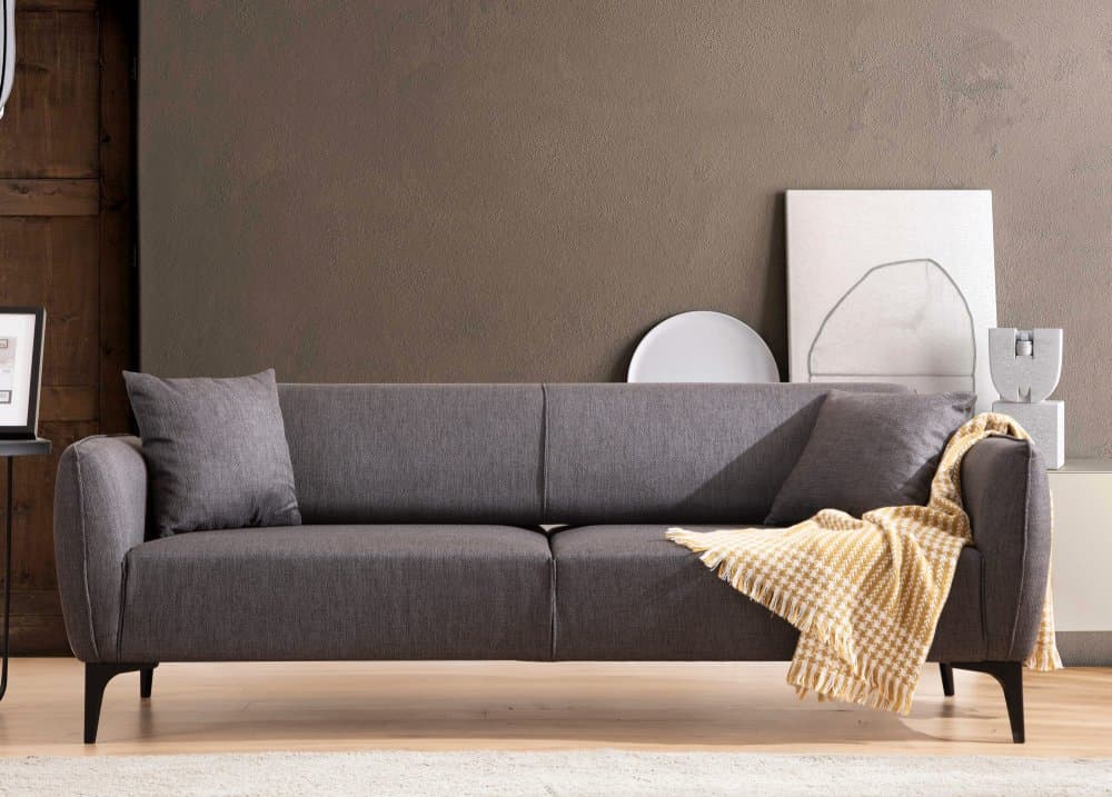 Trojmiestna pohovka Belissimo - Dark Grey