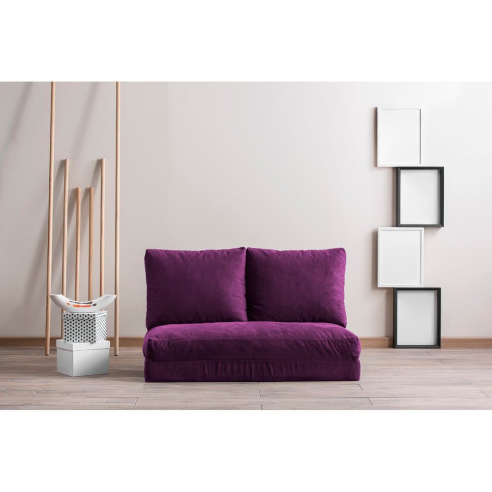 Dvojmiestna rozkladacia pohovka Taida - Purple