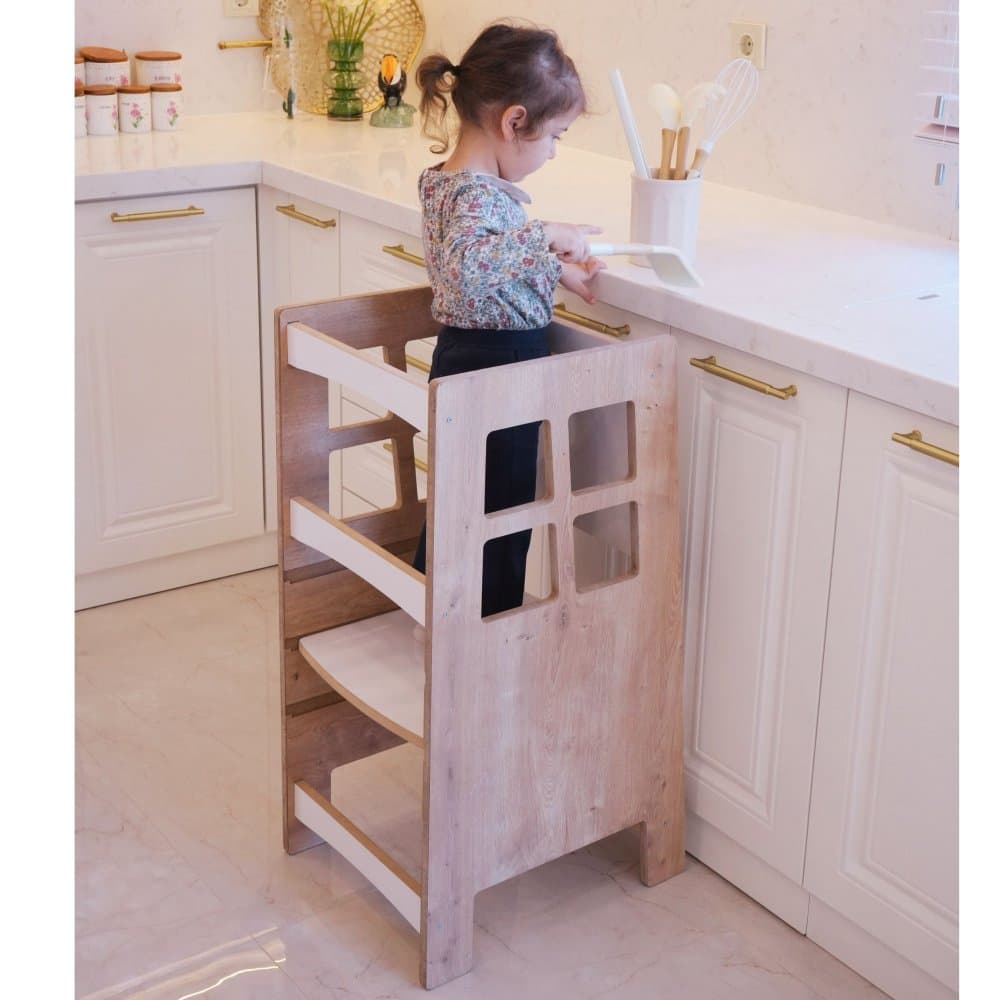 Educational Tower Kule - Brown, White 1