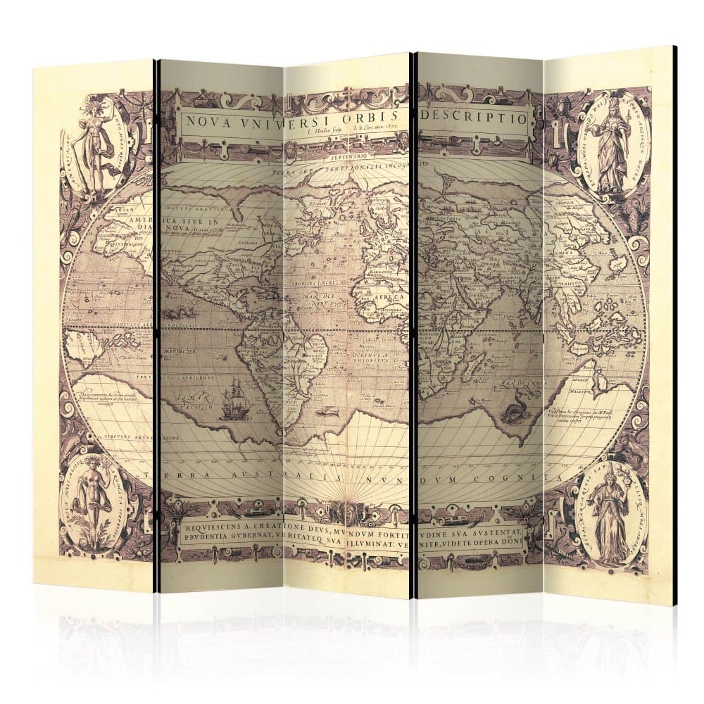 Paraván Nova Universi Orbis Descriptio Dekorhome 1