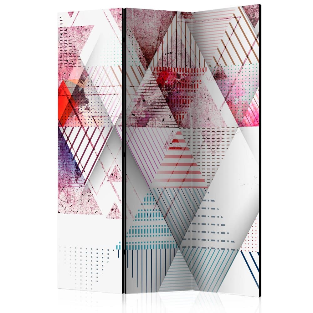 Paraván Triangular World Dekorhome 1