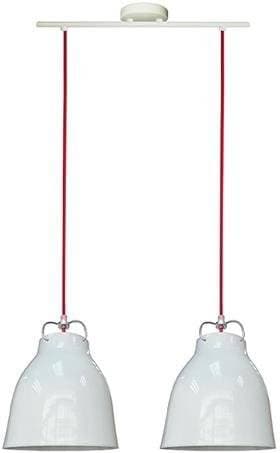 Stropná lampa Pensilvania s e27 žiarovkou v bielej farbe 1