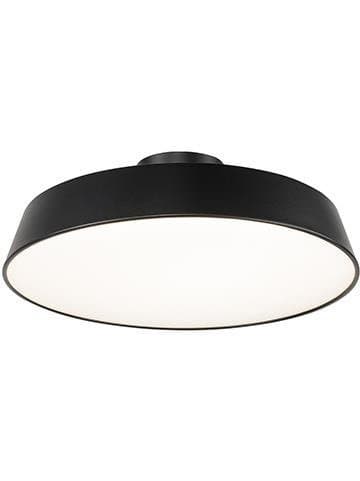 Stropná lampa čierna saténová LED 36W Orlando Ledea