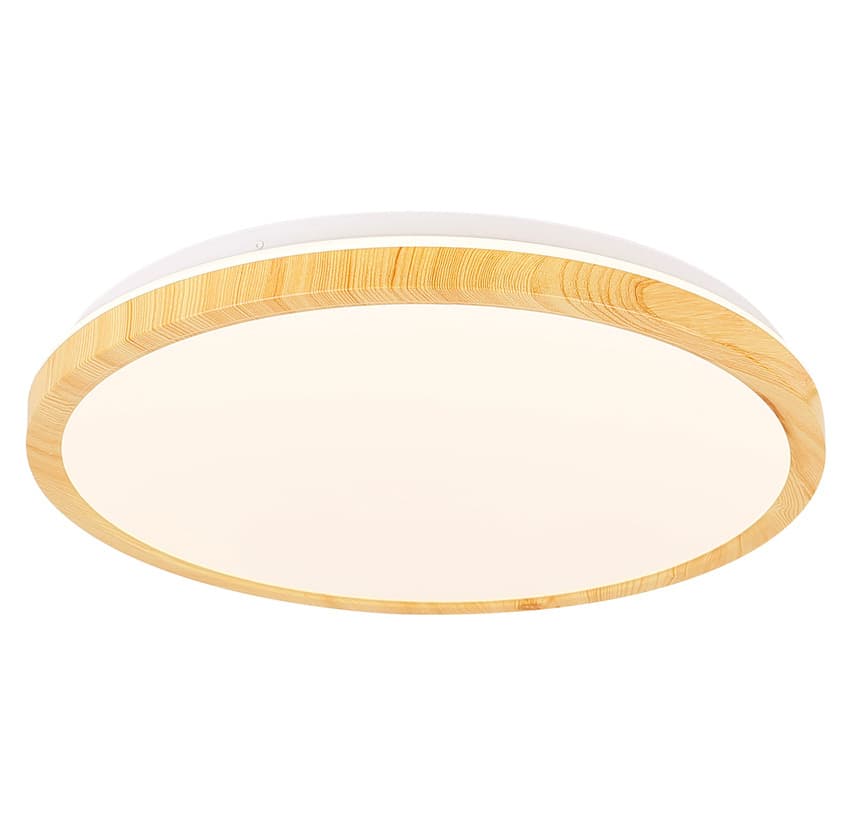 Stropné LED biele drevo 36W 4000K Gandava 1