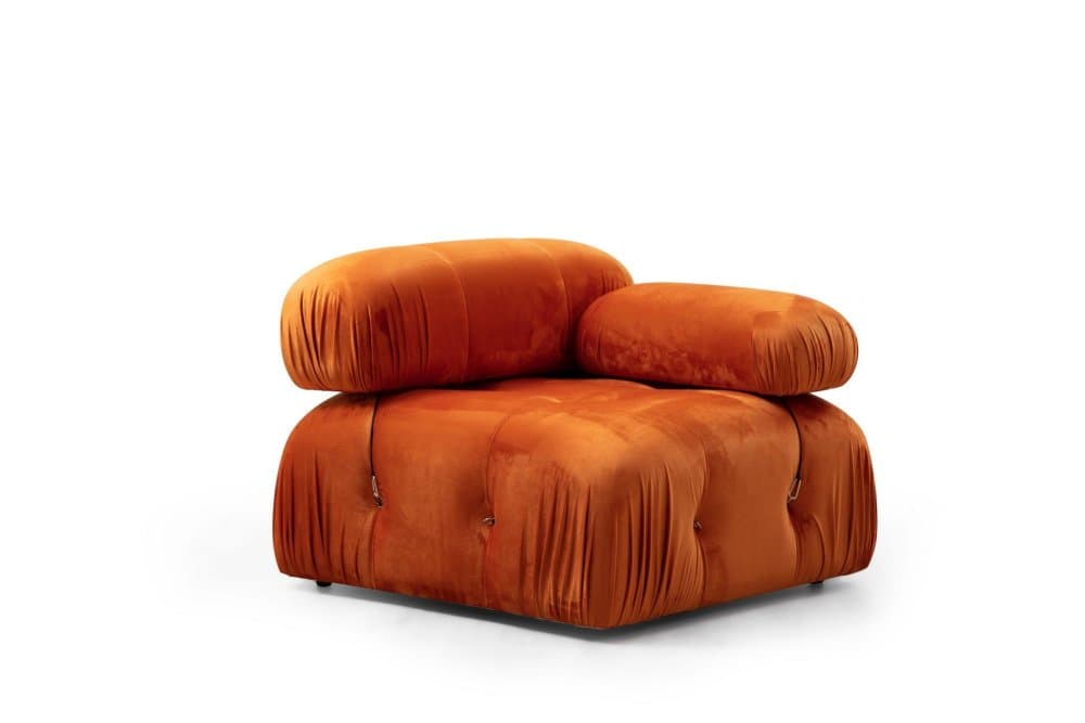 Kreslo / Jednomiestna pohovka Bubble 1R - Orange 1