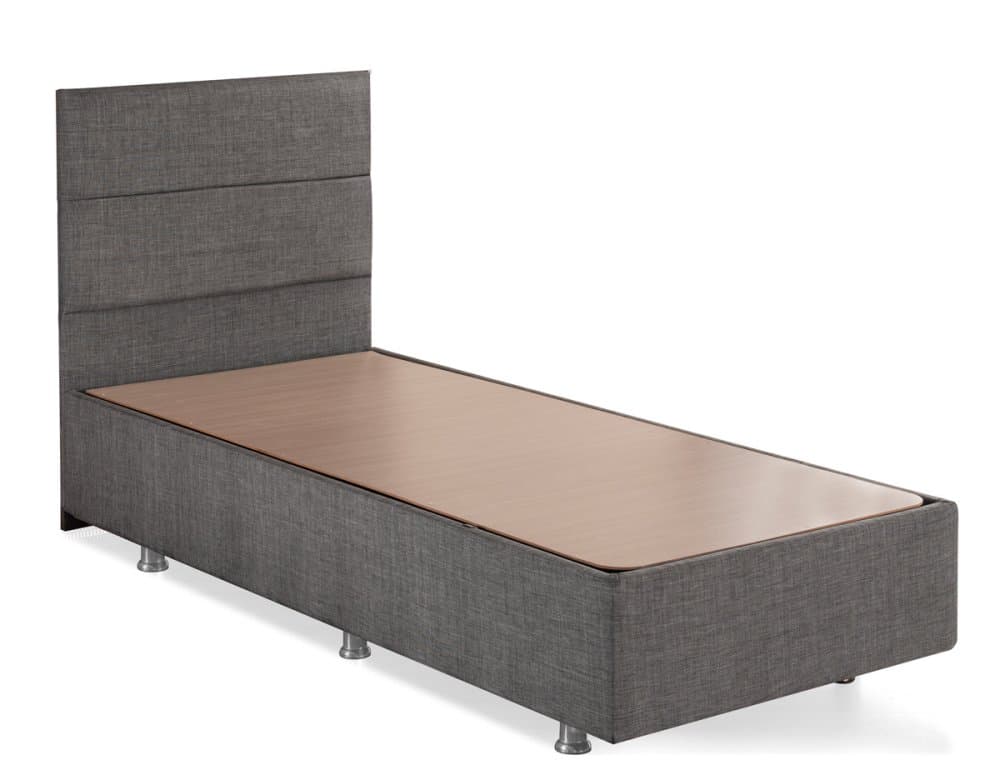 Rám jednolôžkovej postele s čelom Silver - Grey (120 x 200) 1