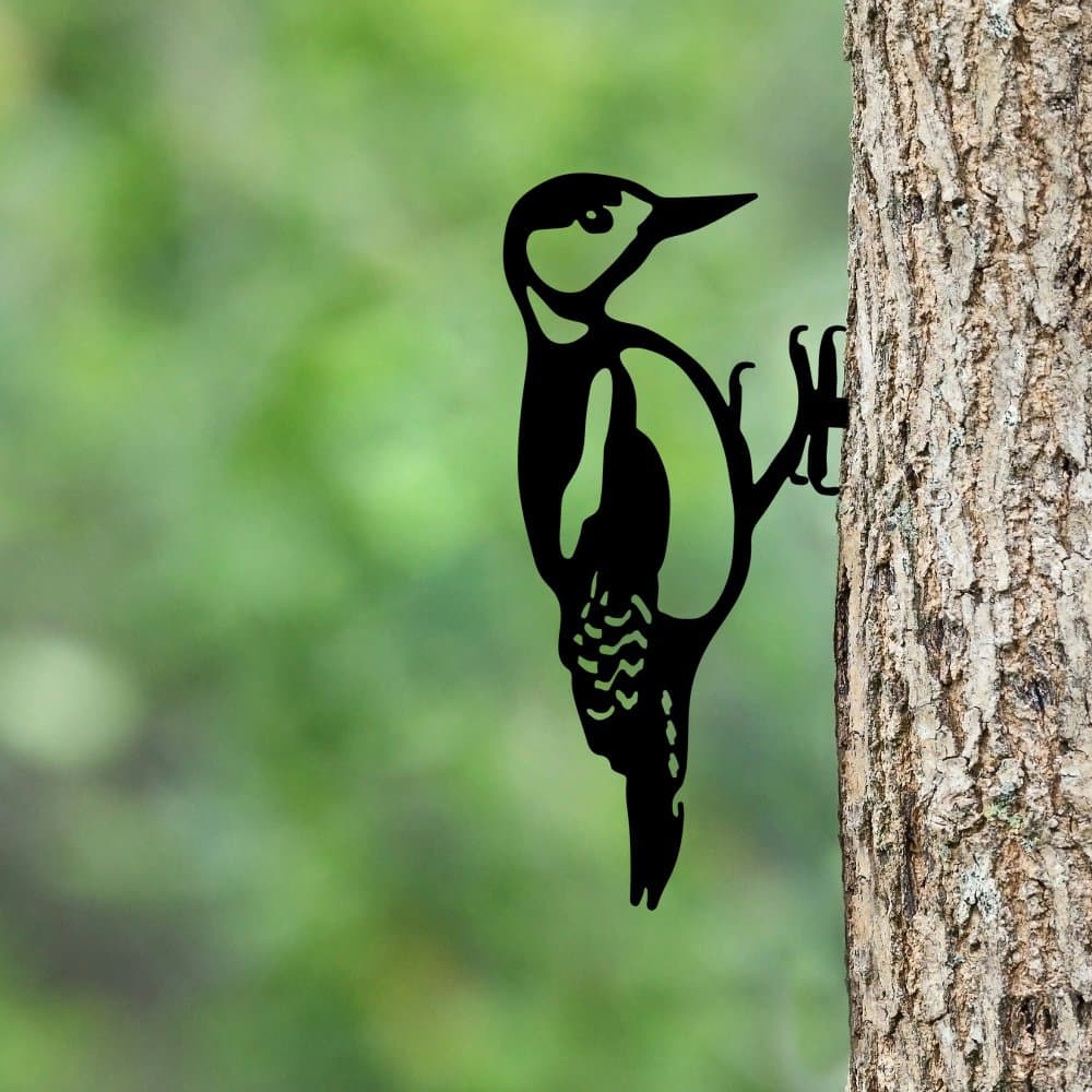 Záhradná dekorácia Bird On The Branch 01 - Black 1