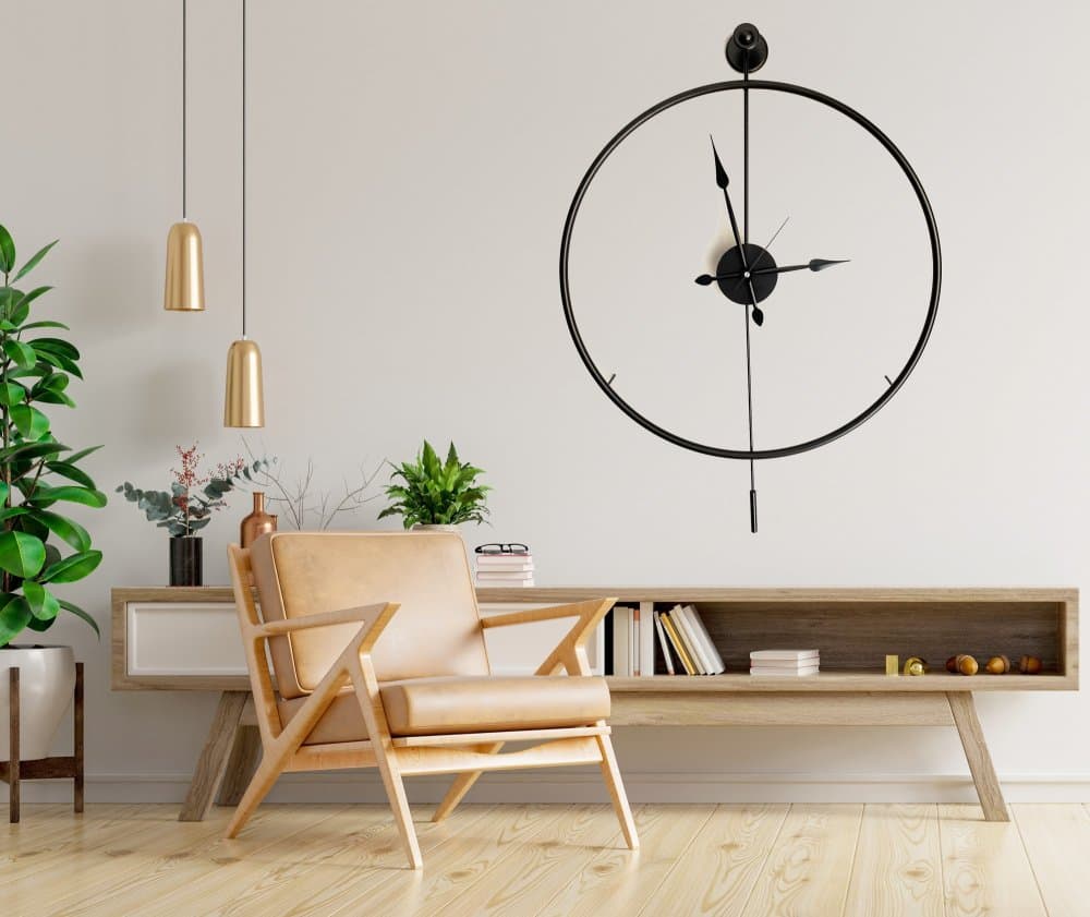 Dekoratívne kovové nástenné hodiny Mclock-00102 1