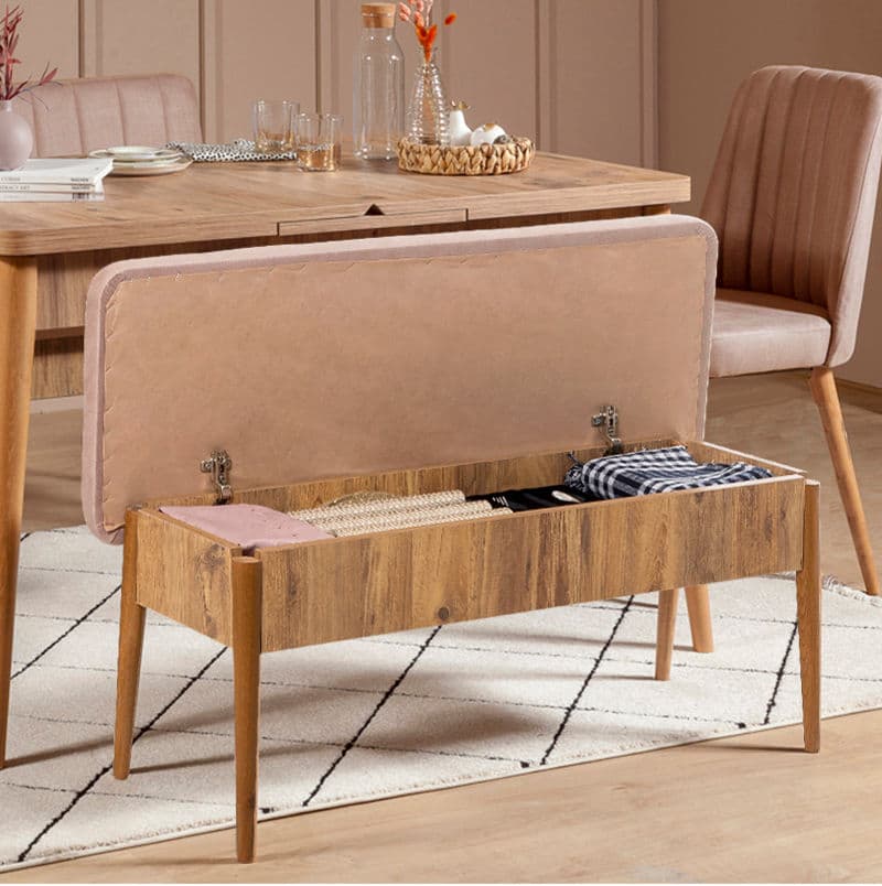 Lavica Vina Bench Atlantic Pine, Stone 1
