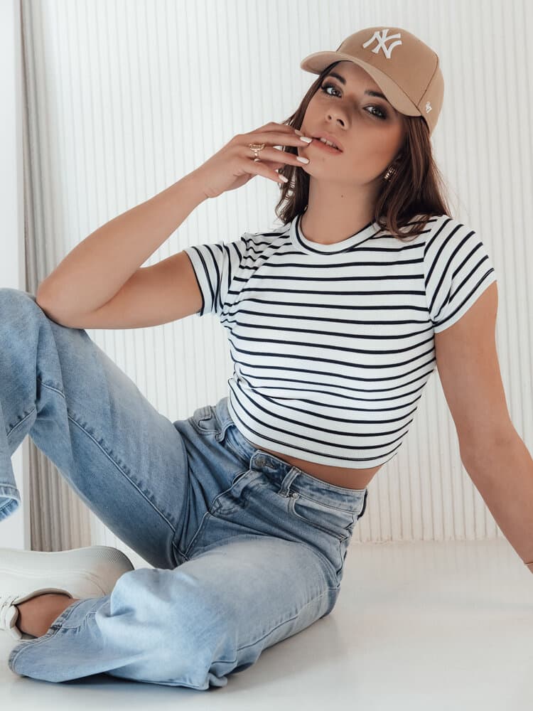 Dámske tričko LUNA ROSE biele RY2258