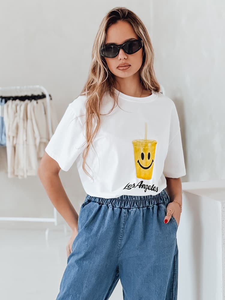 Dámske tričko SUNSMILE biele RY2905 1