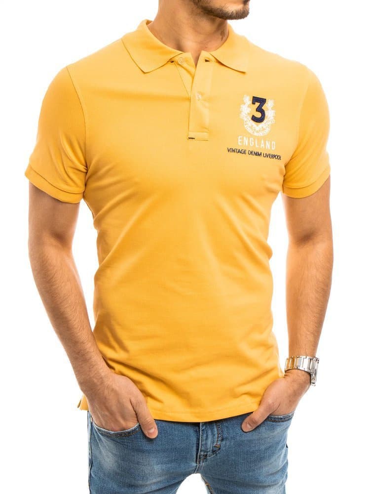 Pekné žlté POLO tričko. 1