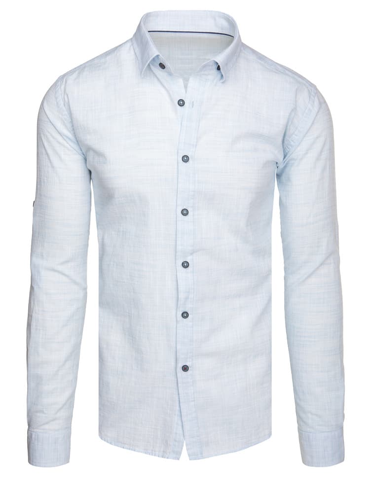 Košeľa pánska casual svetlomodrá Dstreet DX2654 1
