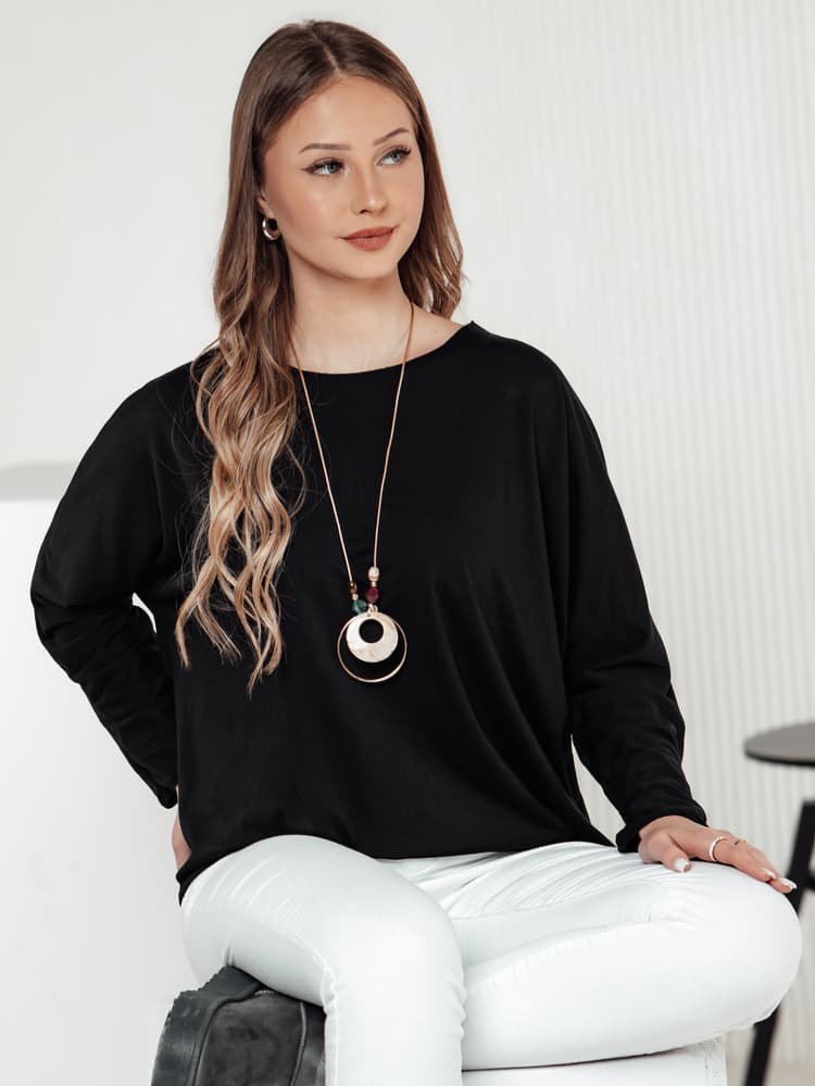 Dámska blúzka LOOSEFEMME čierna RY2705 1