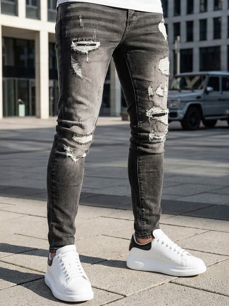 Pánske rifľové nohavice DSTREET UX4152