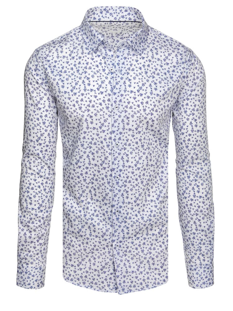 Košeľa pánska casual biela Dstreet DX2641