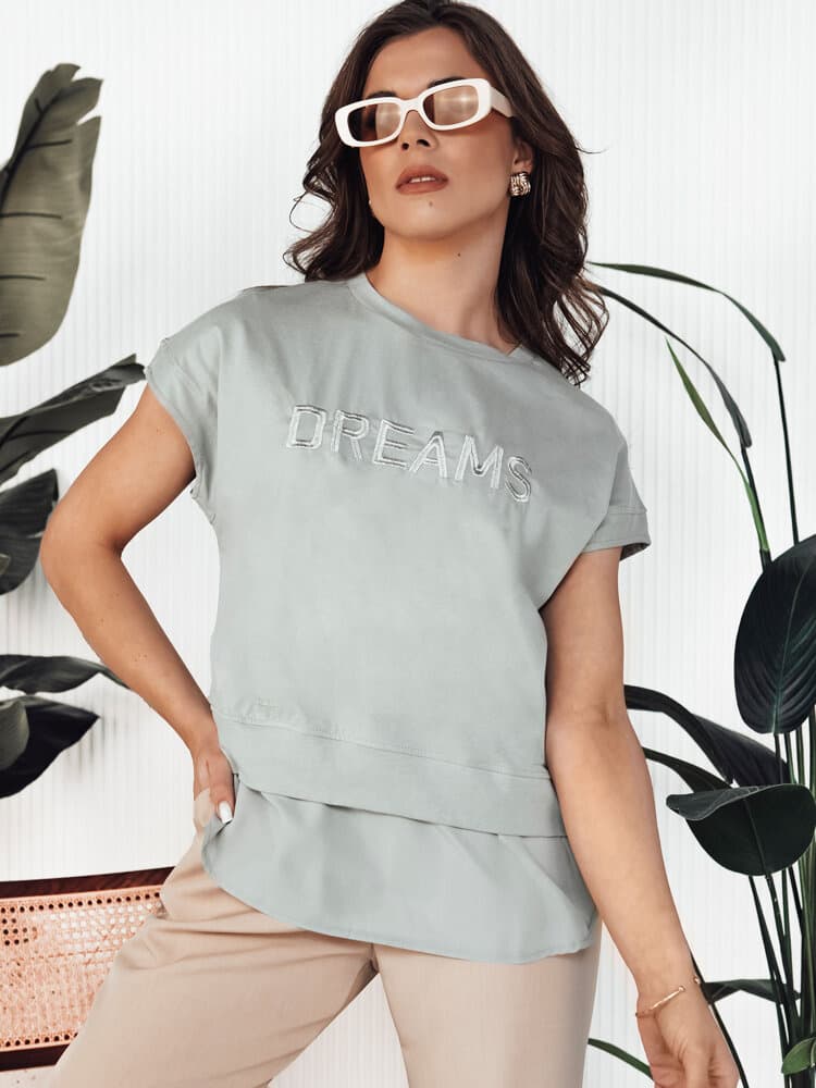 Dámske tričko DREAMY mätové RY2546 1