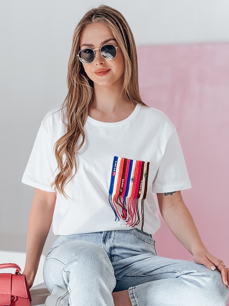 Dámske tričko FROND biele RY2601