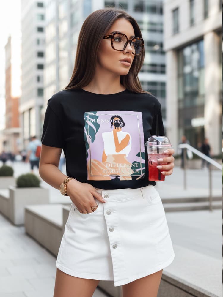 Dámske sukňové šortky SUMERLUXE biele SY0338 1