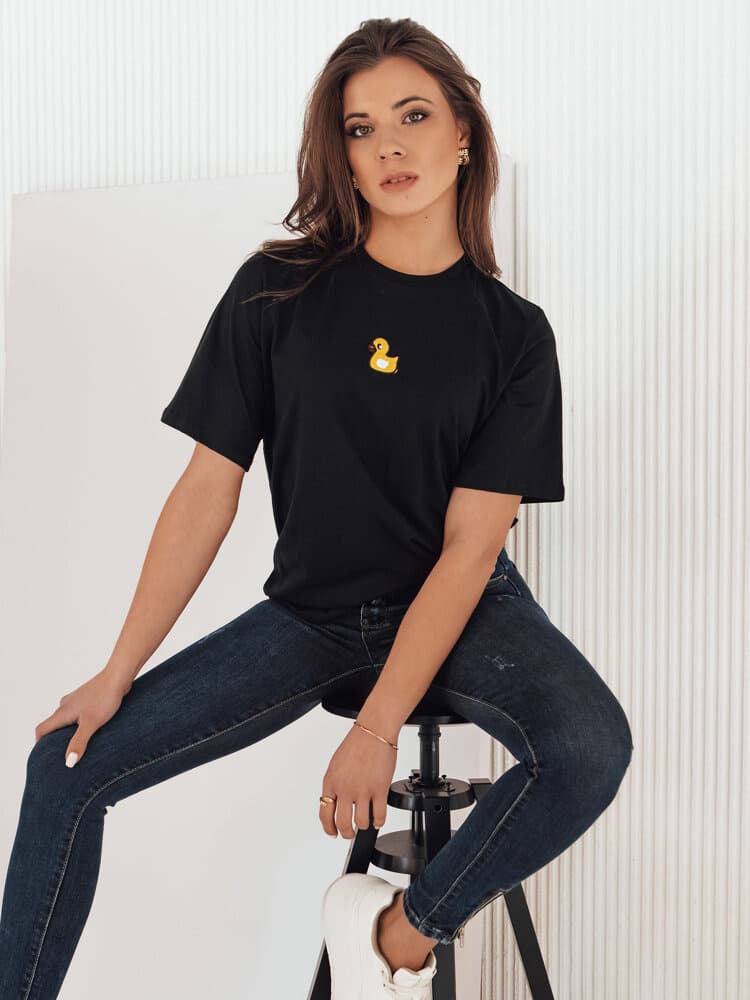 Dámske tričko MIA ROSE čierne RY2255 1