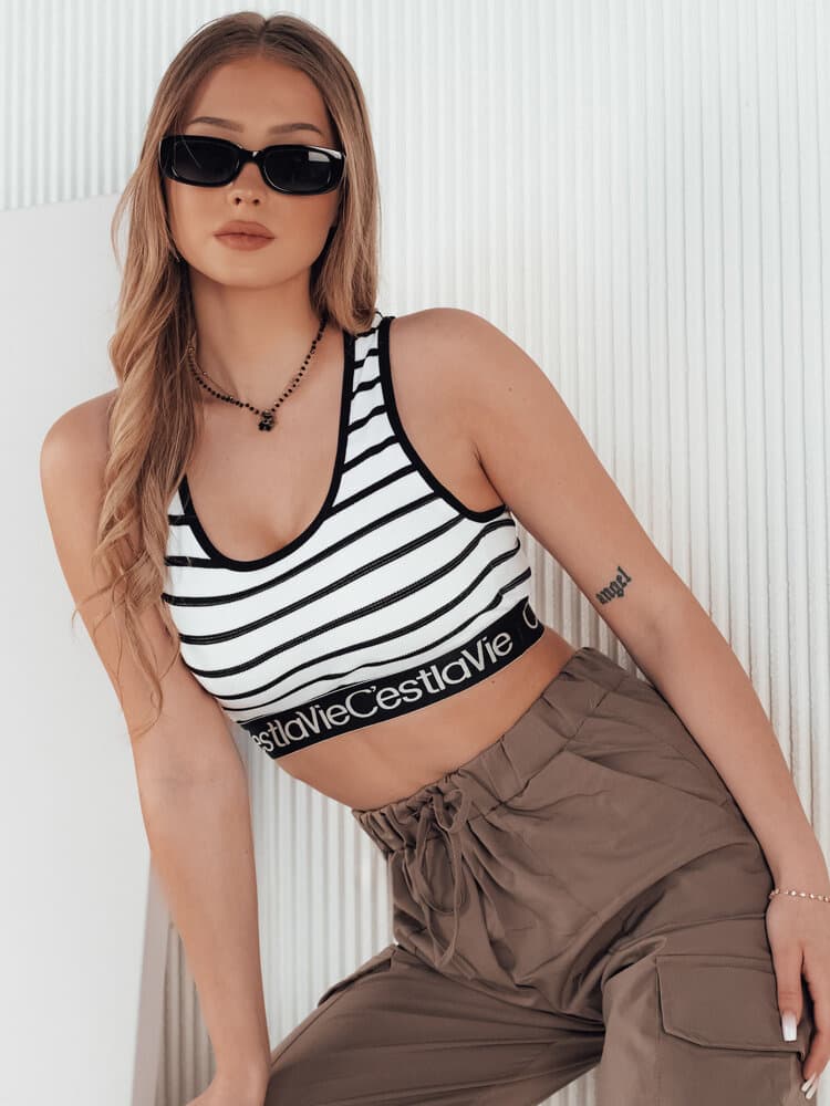Dámsky top SUNSEL biely RY2417 1