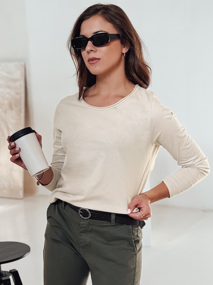 Dámska blúzka MINIMODA béžová RY2680