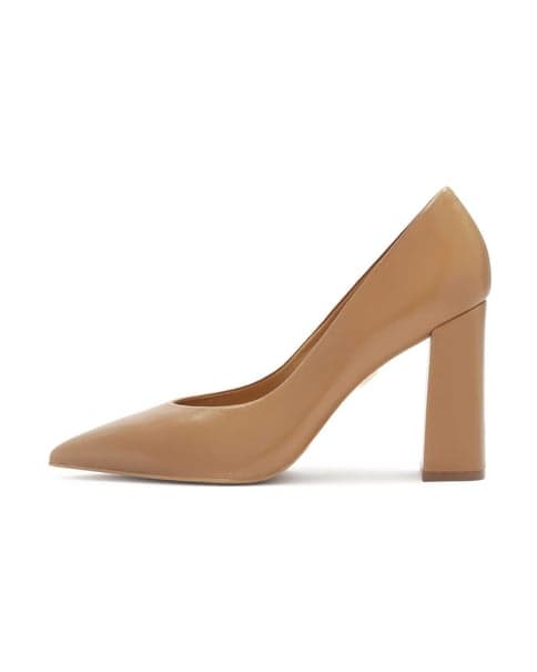 Ladies brown pumps 1