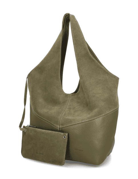 Veloursleder Shopper 1