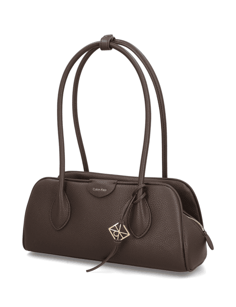 EMBLEM TRIP PEBBLE SHOULDER BAG 1