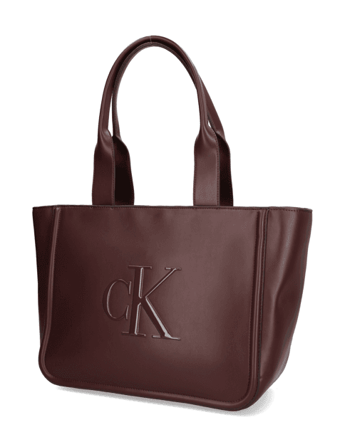 RAISED CK MEDIUM TOTE 1