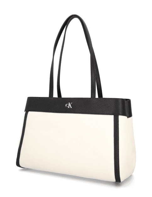 CK CANVAS MEDIUM TOTE 1