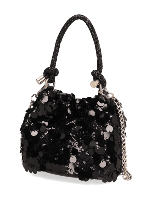 HOLIDAY SHINE TOP HANDLE POUCH 1