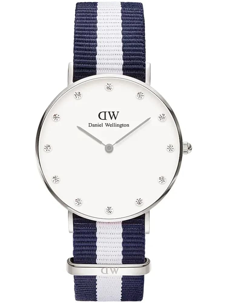 Dámske hodinky Daniel Wellington Glasgow Silver DW00100082 s krabičkou