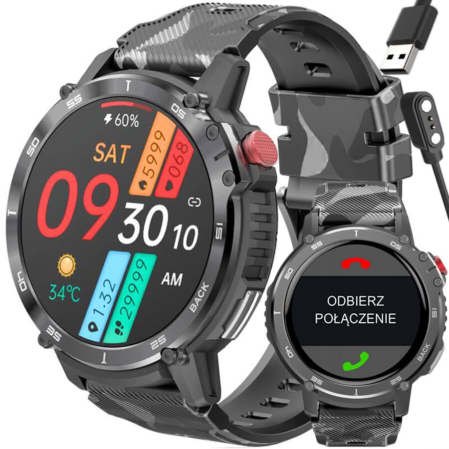 Pánske smart hodinky Rubicon RNCF08 - MP3 4GB (sr053a) skl.