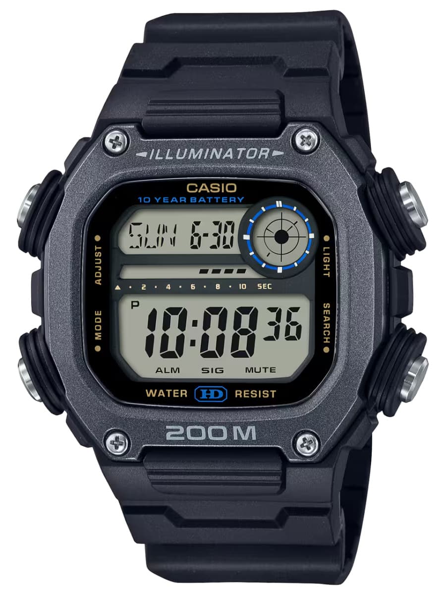 Pánske hodinky Casio DW-291HX-1AVDF + krabička 1