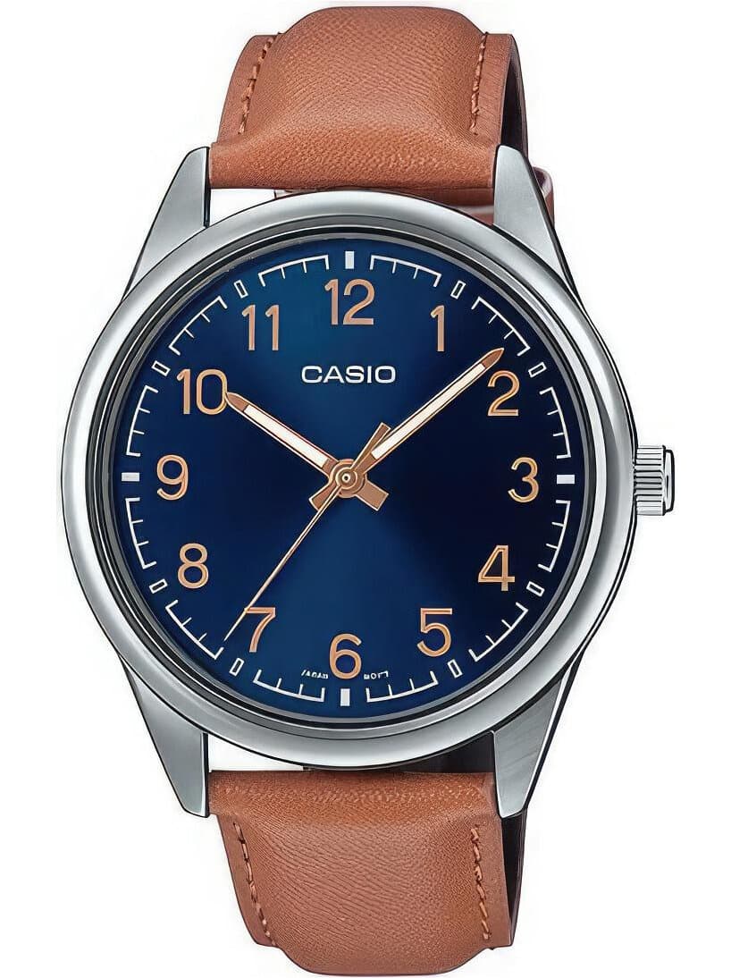 CASIO MTP-V005L-2B4 PÁNSKE HODINKY (zd066i) + KRABIČKA 1