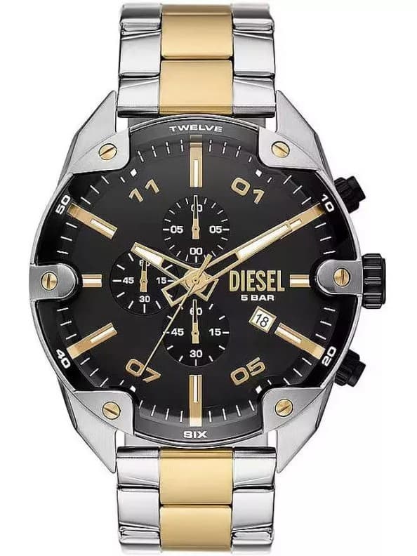 Pánske hodinky Diesel DZ4627 Spiked Chronograph s boxom