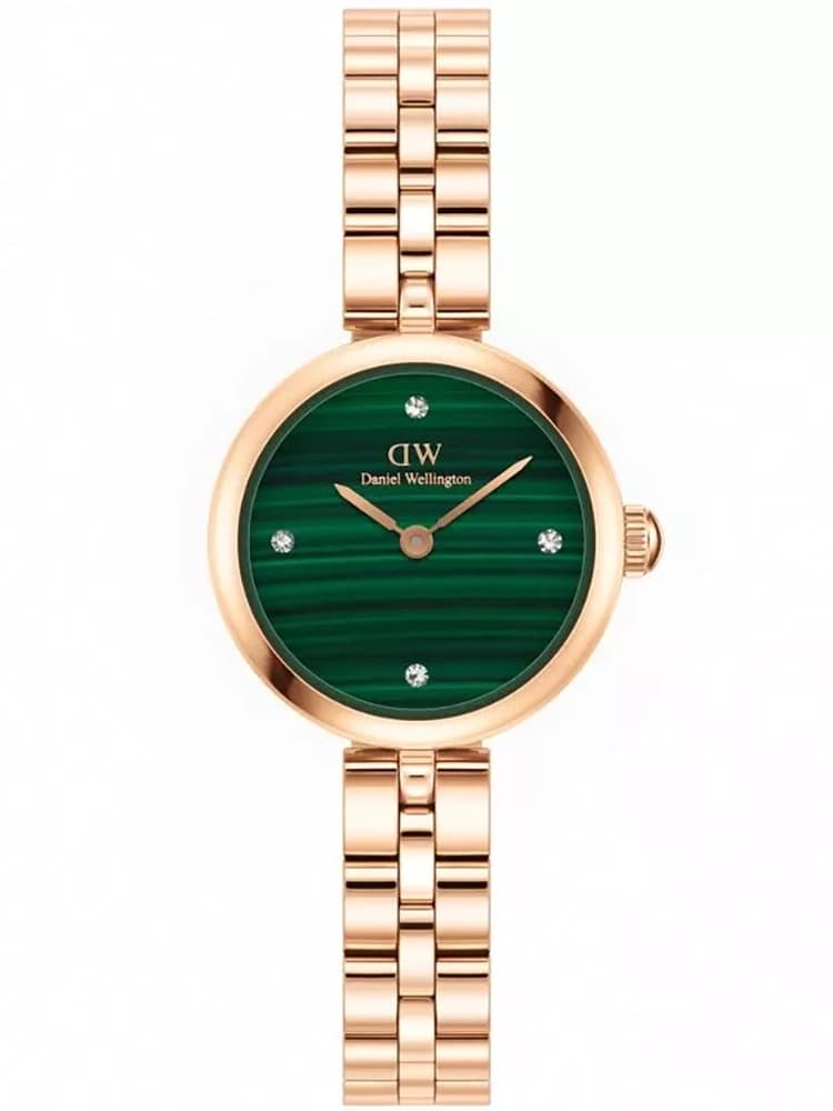 Dámske hodinky Daniel Wellington Elan Lumine Malachit Rose Gold 22mm DW00100721 s krabičkou (zw522c)