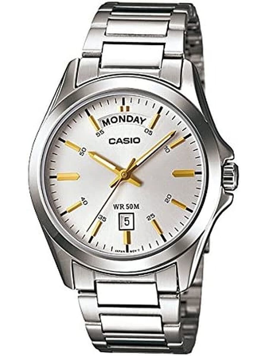 PÁNSKE HODINKY CASIO MTP-1370D-7A2V (zd025d) + KRABIČKA