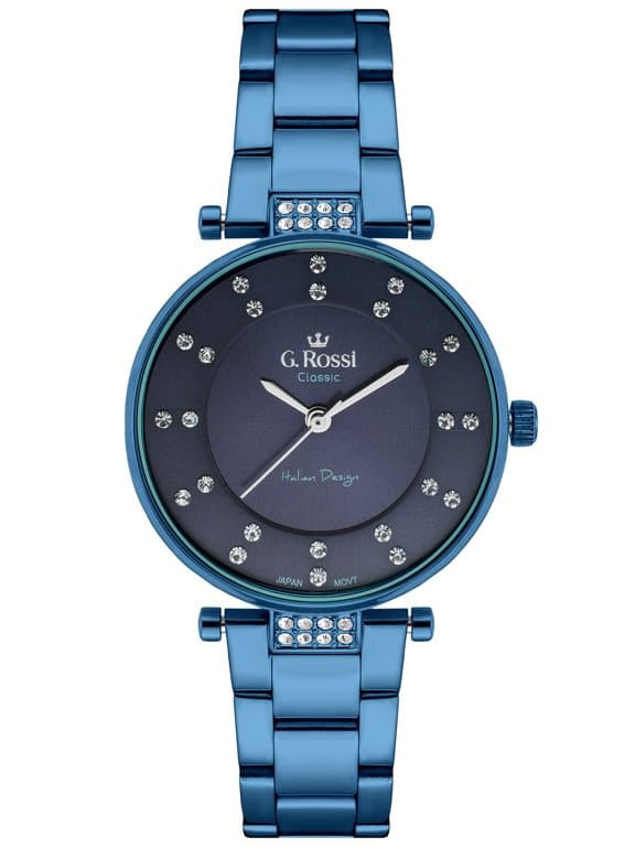 Dámske hodinky G. Rossi C5131B-6F1 (zg780e) blue