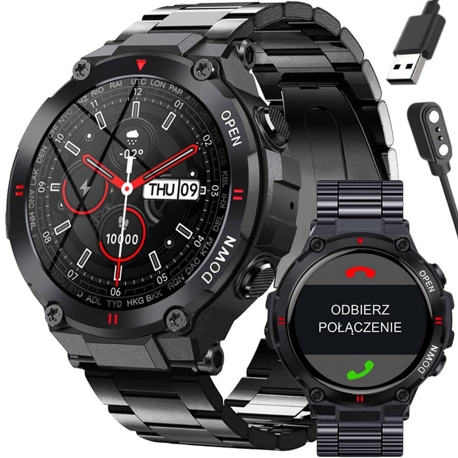 SMARTWATCH pánske GRAVITY GT7-2 - uskutočňovanie hovorov (sg016b) 1