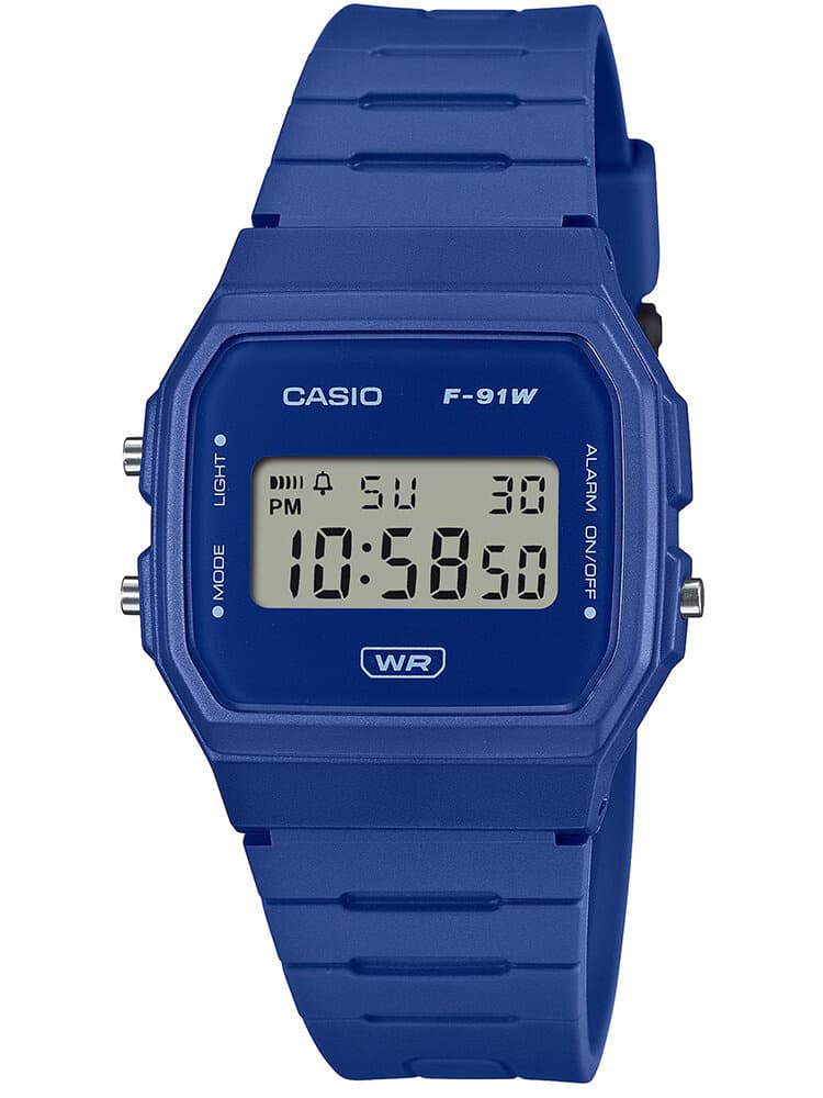 PÁNSKE HODINKY CASIO F-91WB-2A1DF + KRABIČKA 1
